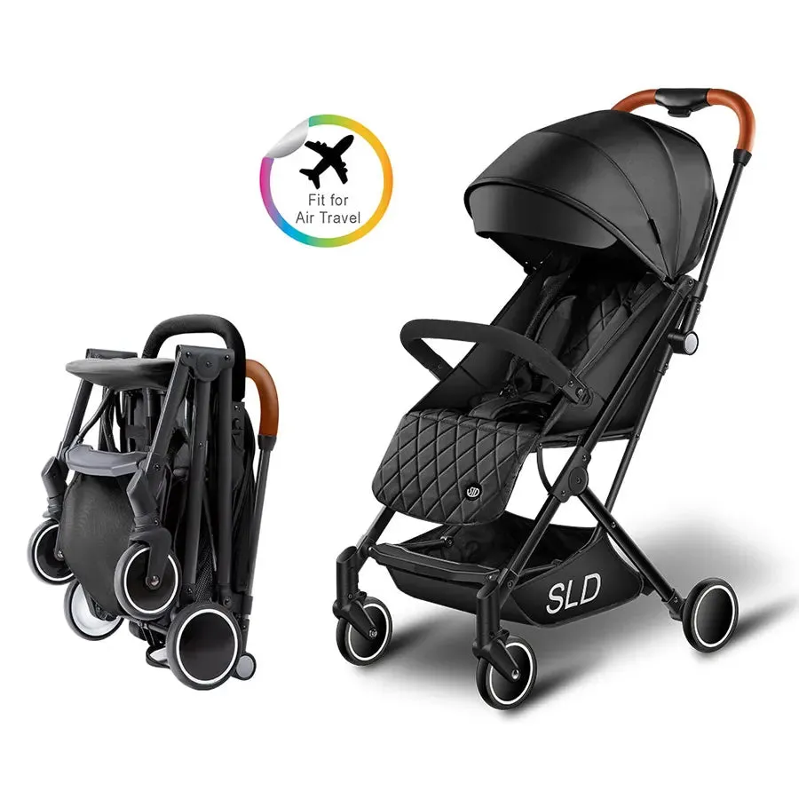 Teknum Travel Lite Stroller - SLD (Black)