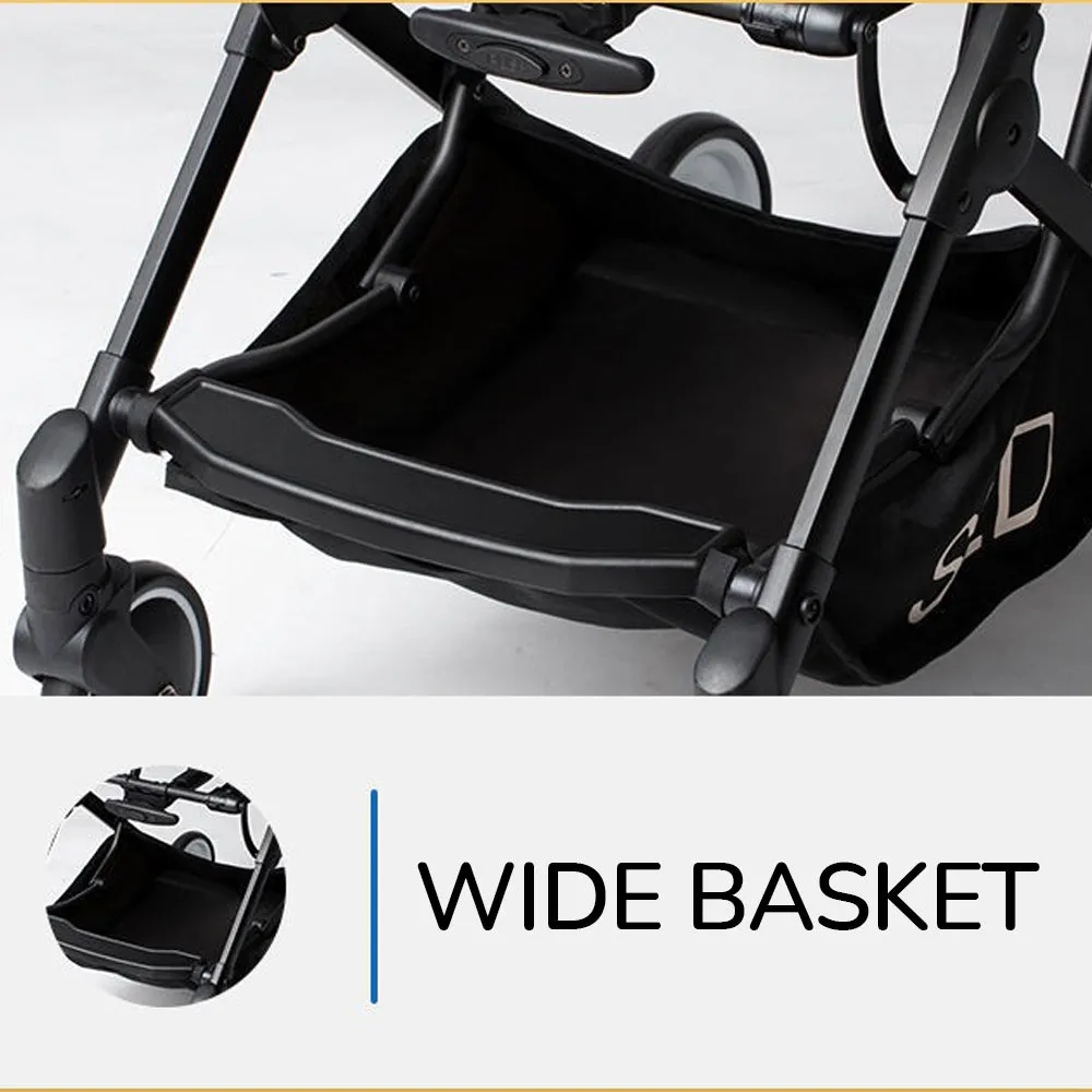 Teknum Travel Lite Stroller - SLD (Black)