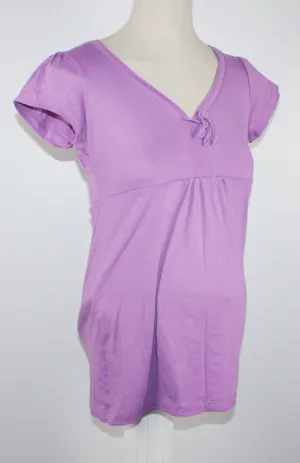 THYME MATERNITY PURPLE TOP LADIES MEDIUM PRE-LOVED