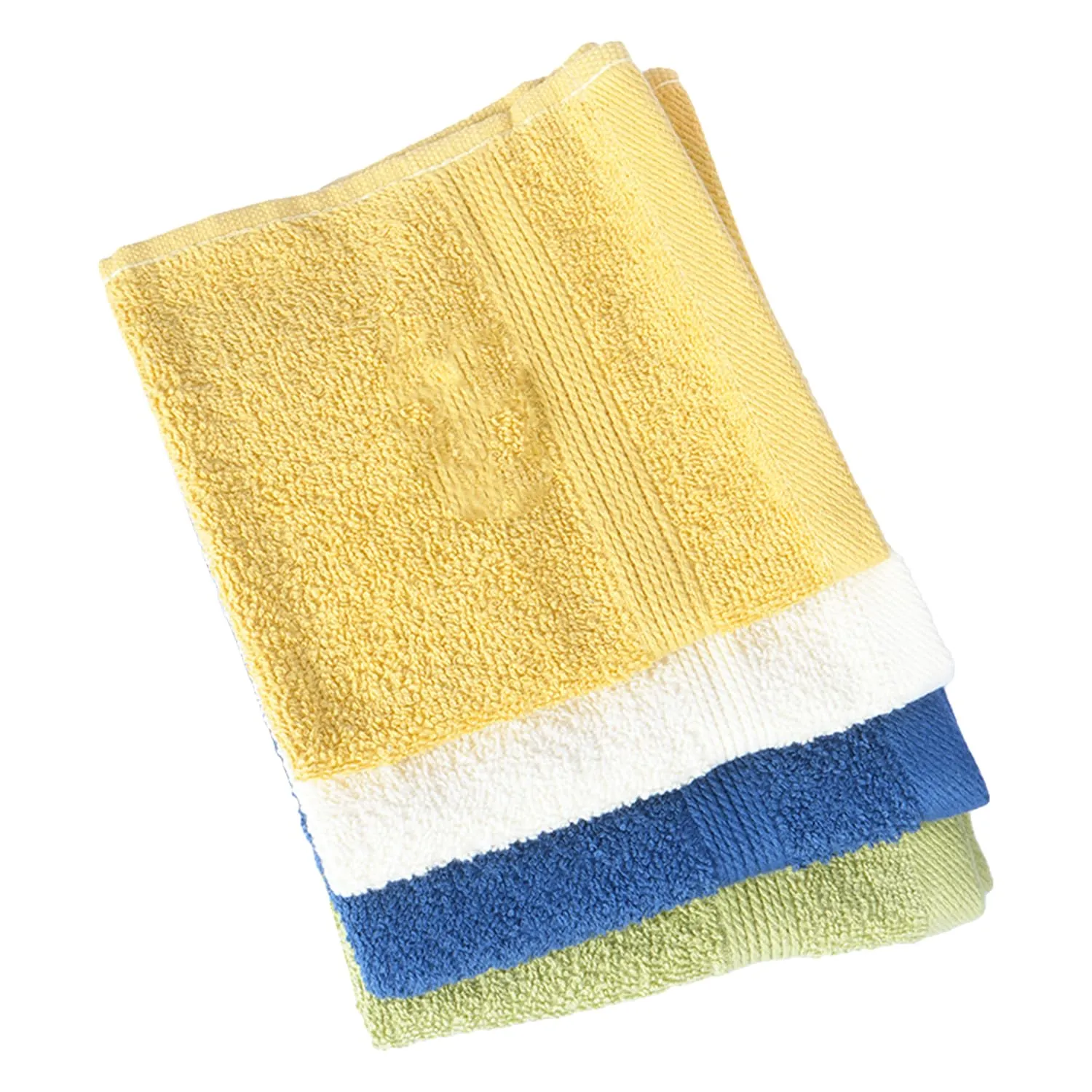 Urbane Home 525 GSM Cotton Face Towels |Super Soft, Quick Absorbent & Anti-Bacterial|Gym & Workout Towels|Pack of 4 (Multicolor)