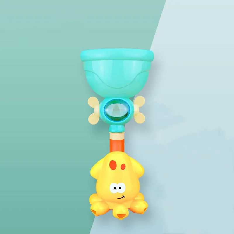 Water spray bathroom toy