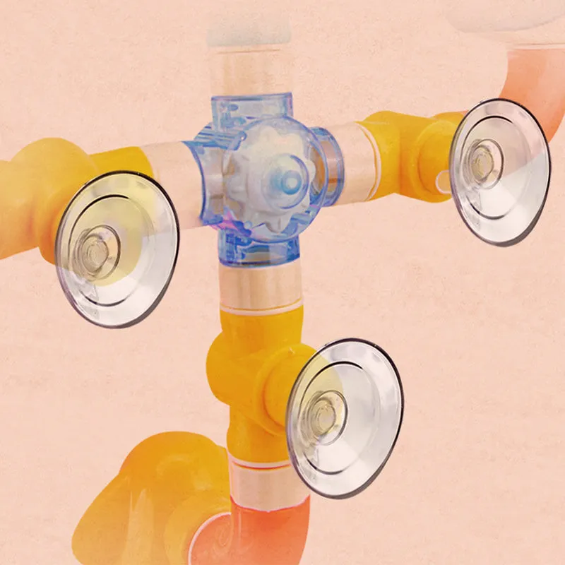 Water spray bathroom toy